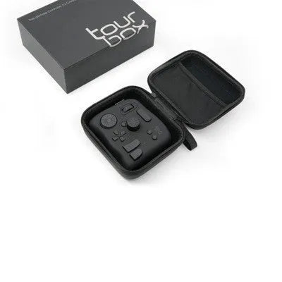 TourBox NEO digital tablet controller for video editing with compact design
