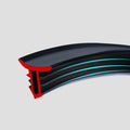 Mitsubishi Outlander dashboard silicone sealing strip with integrated card slots measuring 1.6 metres