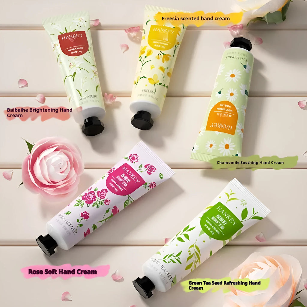 30g fruit scented hand cream tube for moisturising dry skin