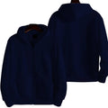 Men's loose fit solid colour sports zipper jacket in polyester spandex fabric