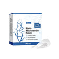 Pack of four nano microneedle body shaping stickers with natural ingredients