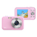 Children's digital camera with 2.4-inch screen in black, green, pink or purple colours