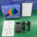 LED pocket fill light with clip attachment for mobile photography and broadcasting