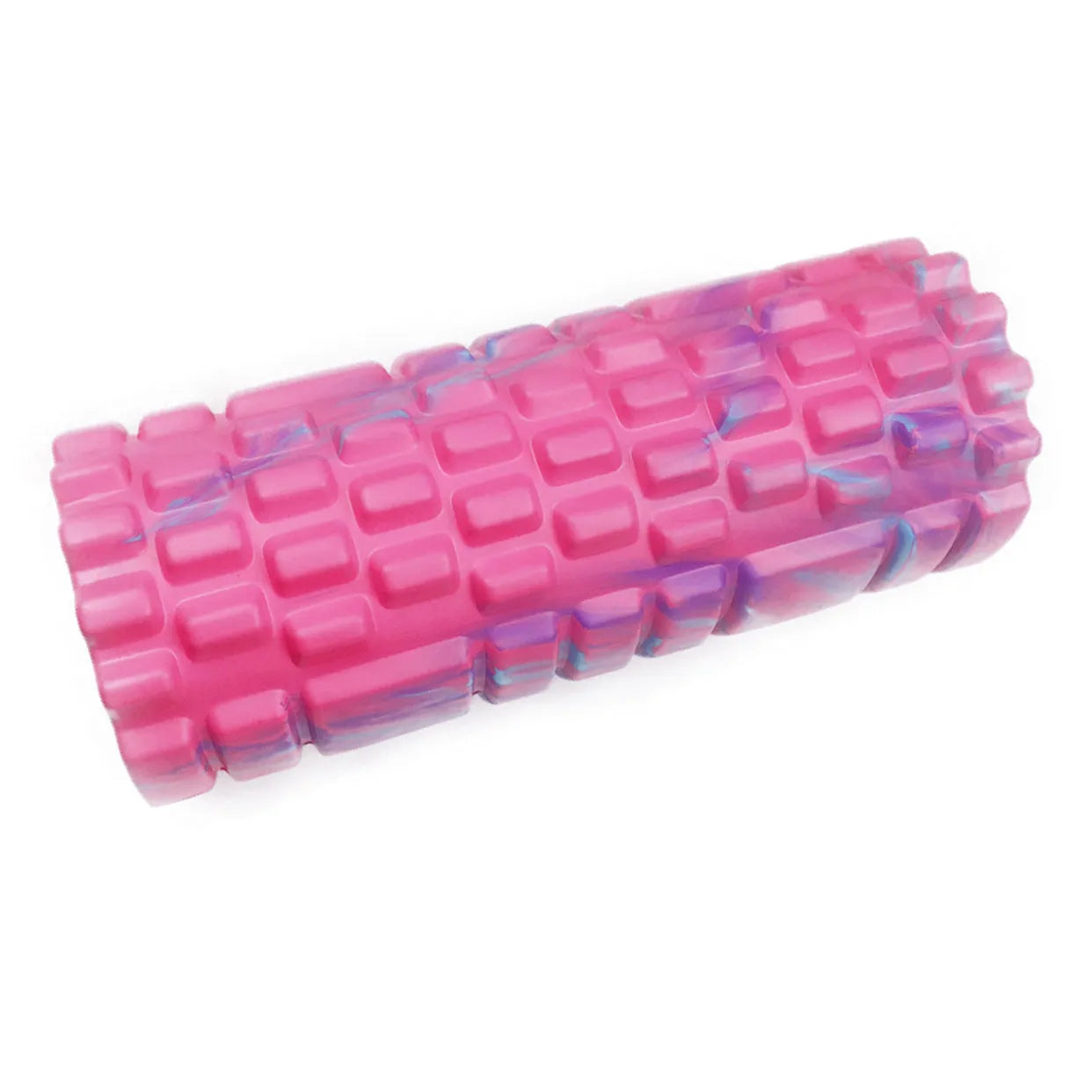 33cm camouflage pattern foam roller in EVA foam with cylindrical shape for fitness and massage