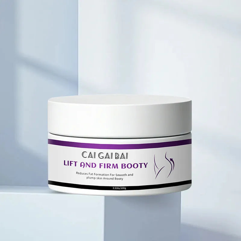 100g jar of portable hip lifting cream for ladies home fitness with universal skin type compatibility