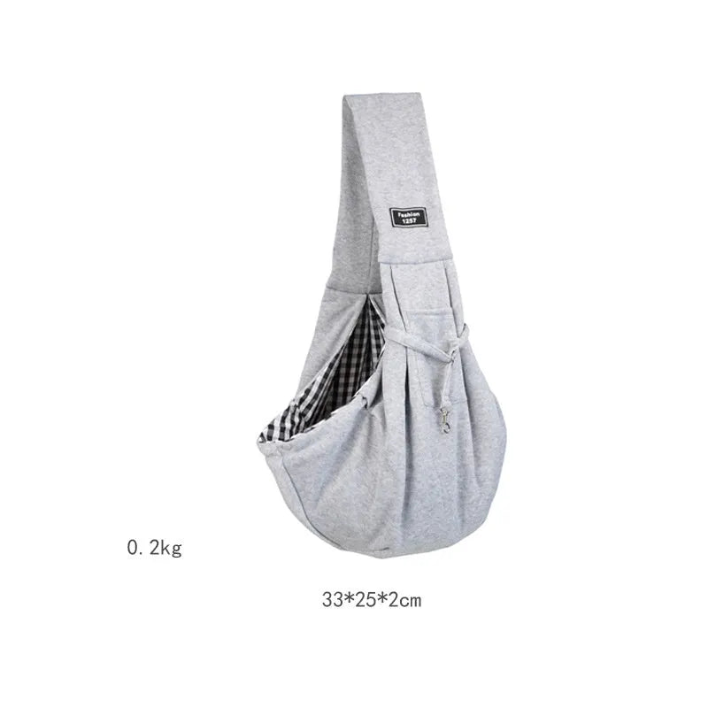 Cat carrier backpack with mesh panels showing large capacity folding design for pet transport