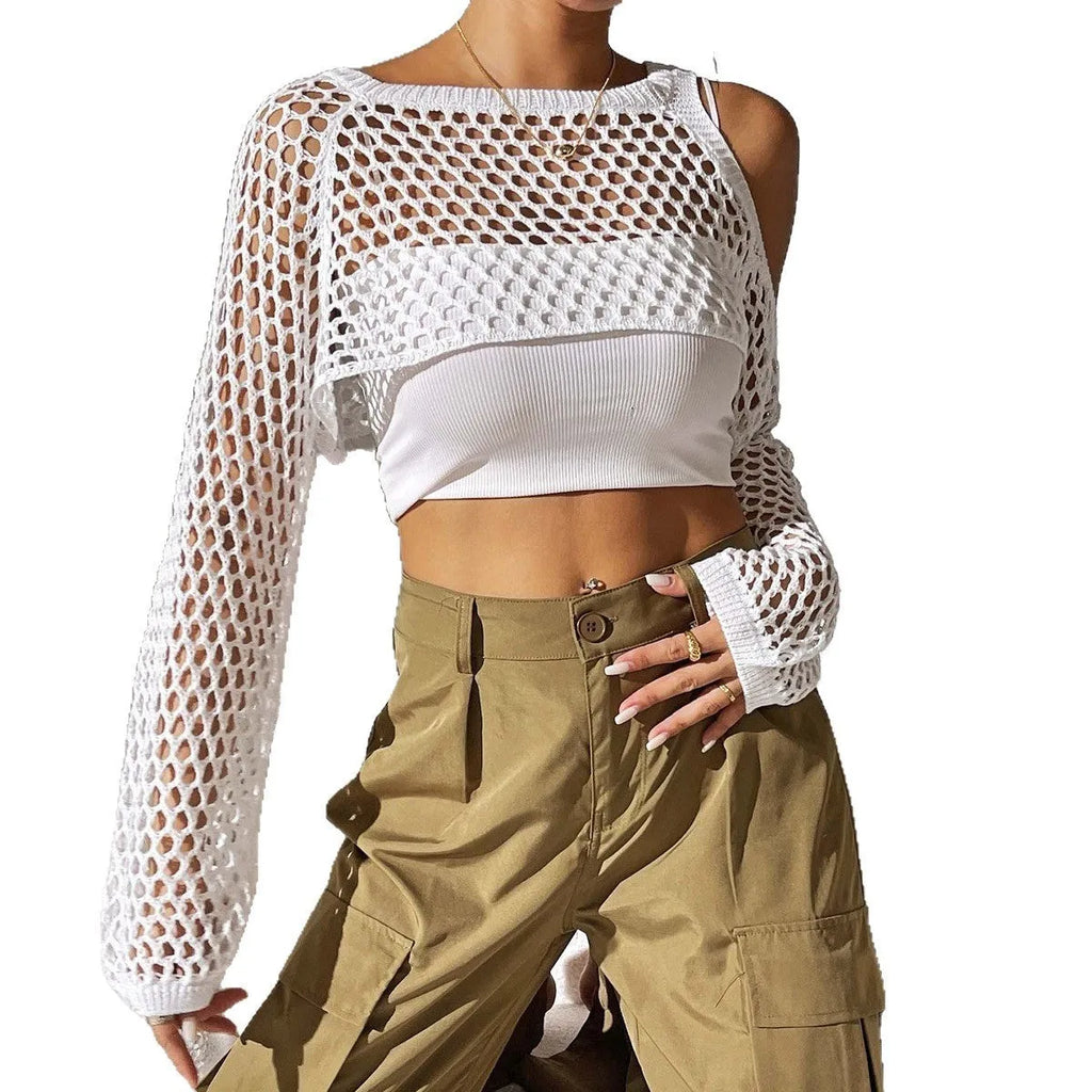 Hollowed mesh beach shirt in polypropylene fibre available in six colours with free size fit