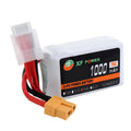 XF Power 14.8V 1000mAh 75C graphene lithium battery for drones with XT60 plug