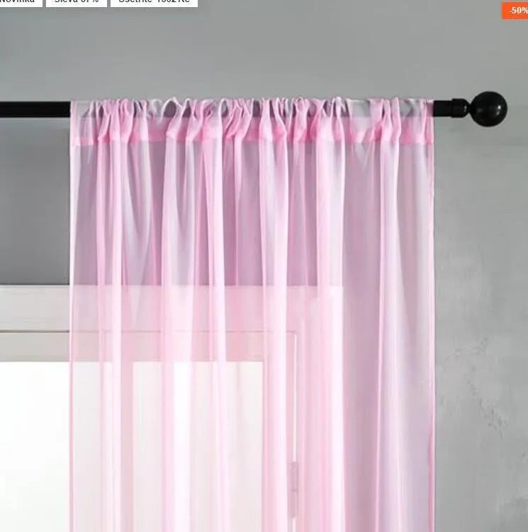 Black modern vertical linen blend curtain with flat embroidery stitching, width 150cm length 250cm