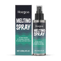 120ml bottle of clear gel-water hair styling spray with pump dispenser