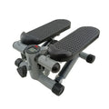 Silver grey hydraulic mini treadmill waist slimming equipment for home fitness