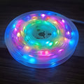 10-metre LED party light string with 100 multi-colour bulbs showing multiple lighting modes