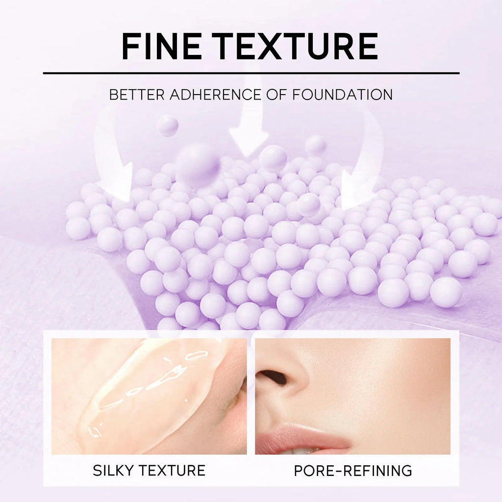 30g makeup primer colour correcting kit showing green, pink, and purple moisturising cream tubes