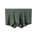 Men's seamless modal underwear in mid waist style showing hip lifting and body shaping design