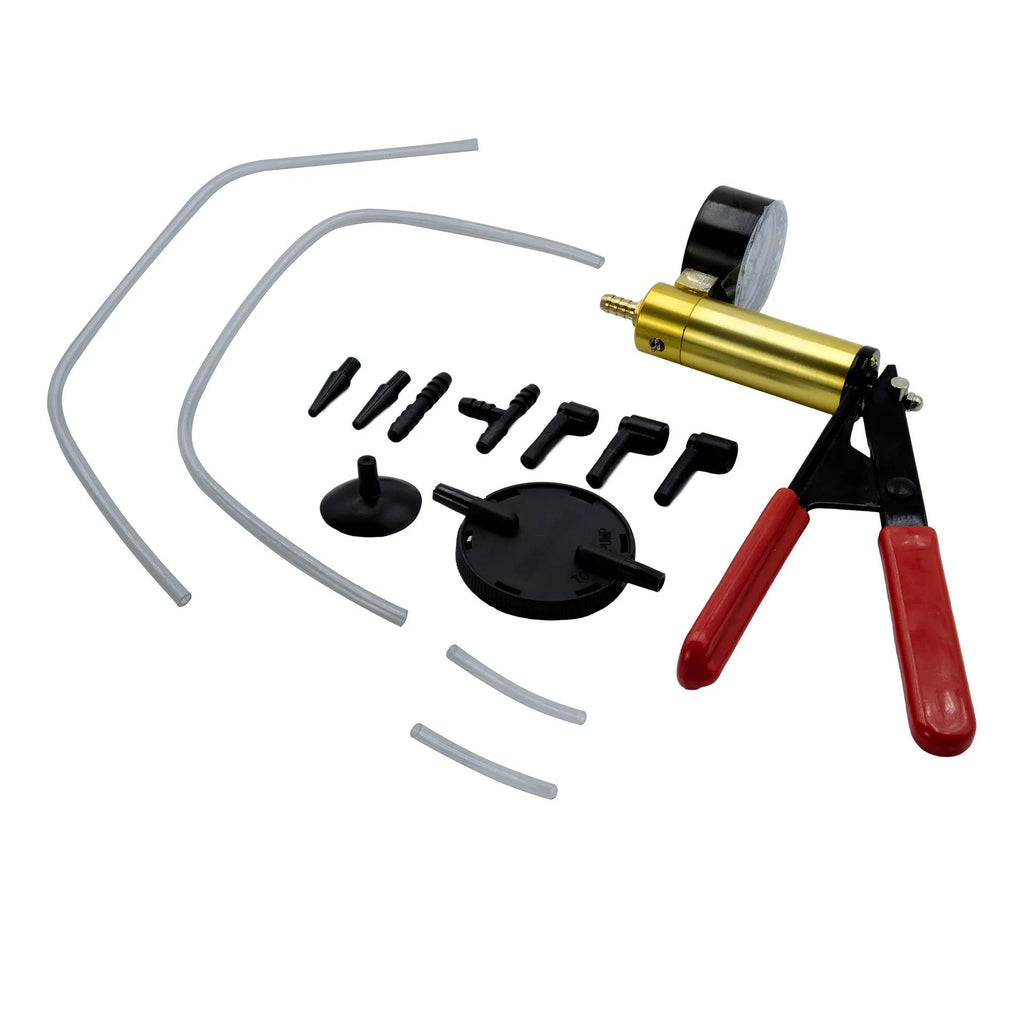 Manual vacuum air blow gun car repair tool with aluminium alloy construction for automotive workshop use