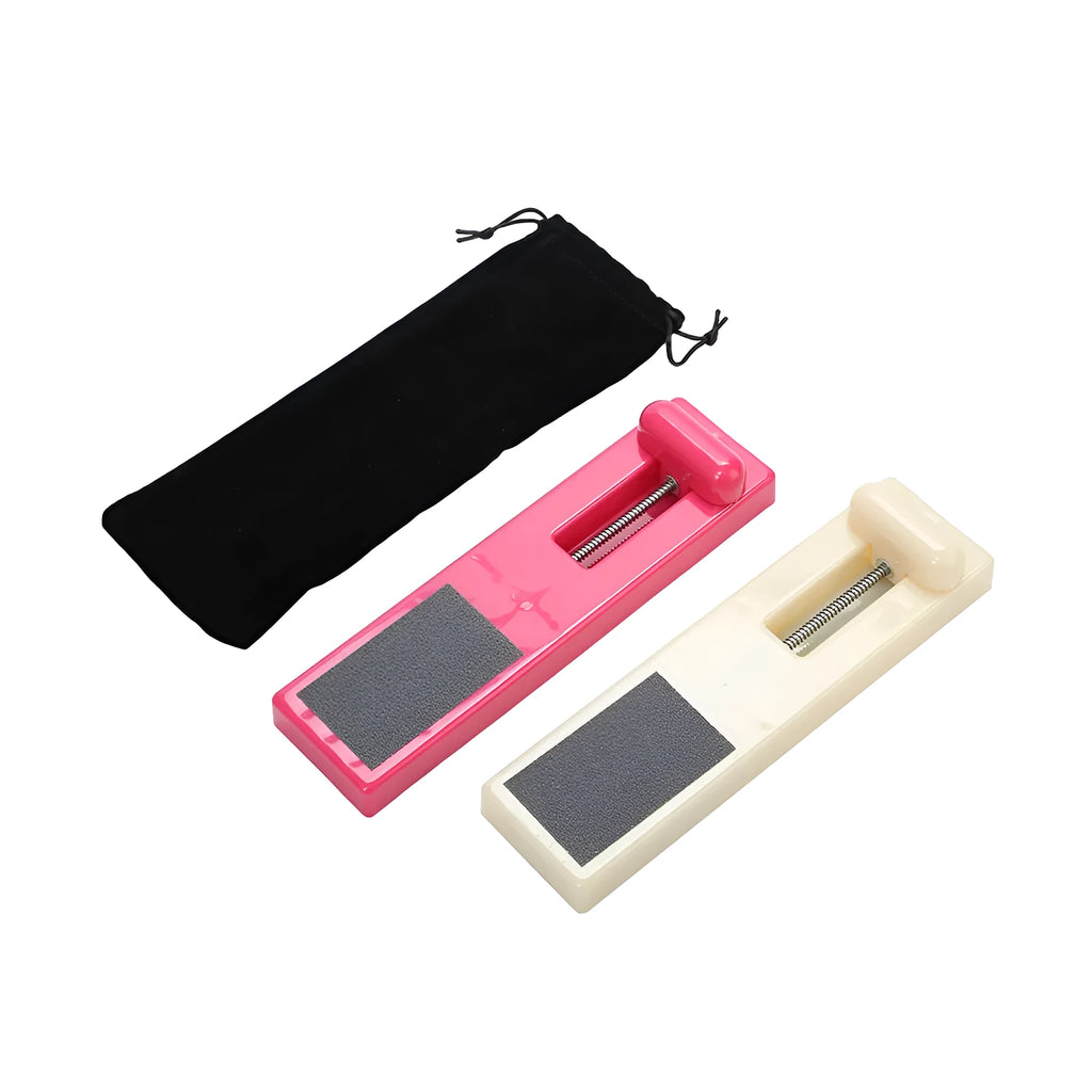 Pink and white ballet foot rotation trainer for instep flexibility development