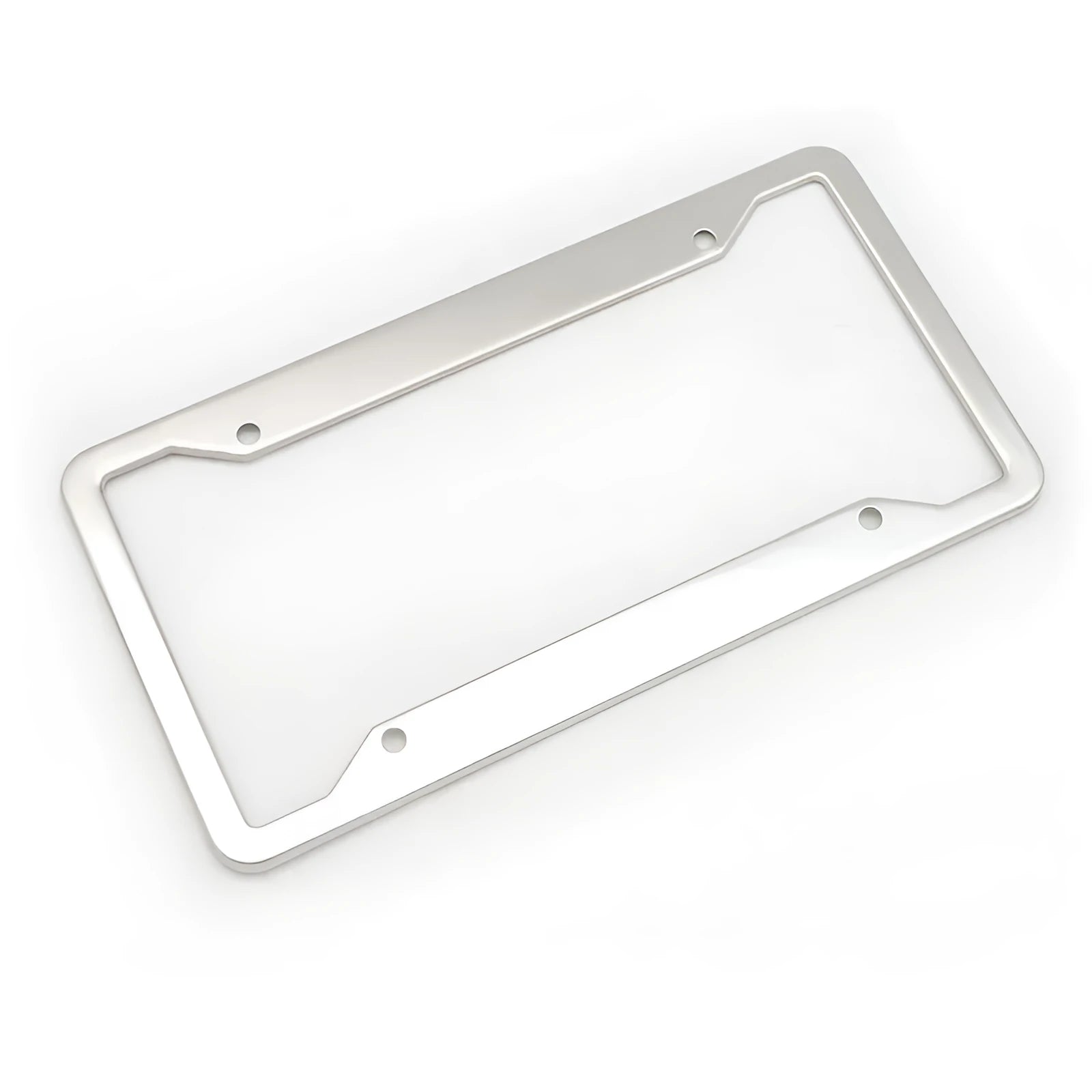 Aluminium alloy stainless steel licence plate frame in black, grey, silver, and steel finishes.