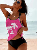 Women's loose-fit bikini briefs in polyester, shown in Army Green colour.