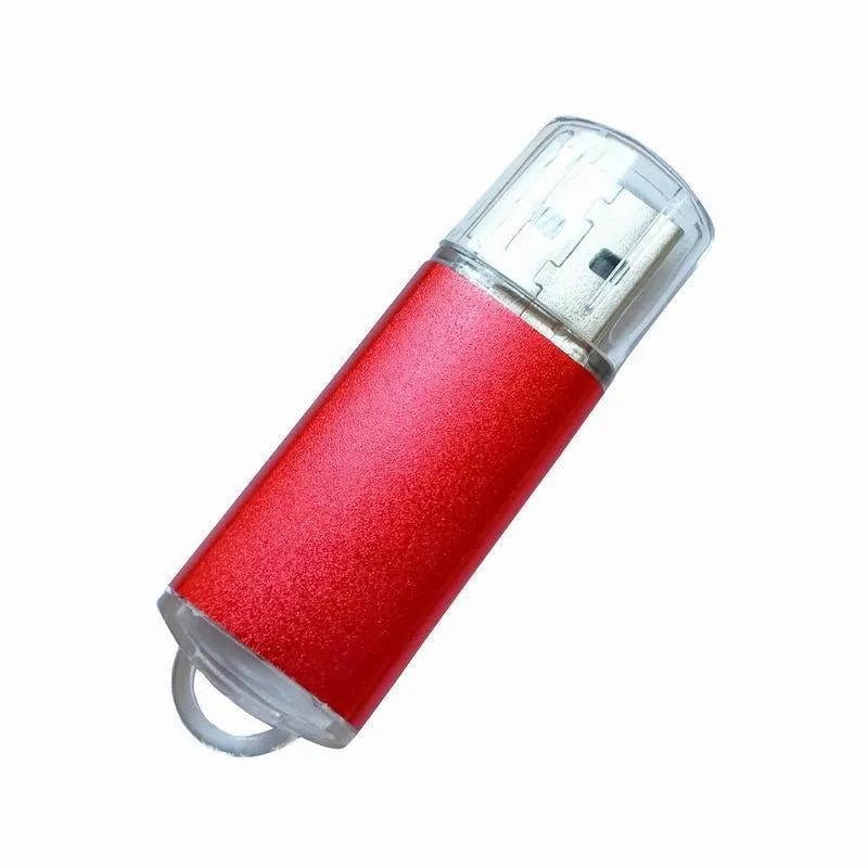 Software encryption USB dongle with metal shell showing multiple colour options including black blue gold green purple red and rose red