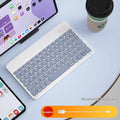 Bluetooth wireless keyboard with rechargeable battery in multiple colour options