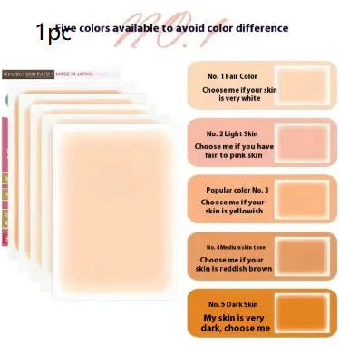 Tattoo cover patch concealer brush makeup tool with six colour options and 130mm length