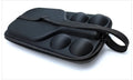 Black EVA pickleball racket storage box with double shoulder straps