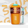 Japanese style stainless steel portable coffee cup with 50mL capacity in blue, grey, orange, white, and purple colour options.