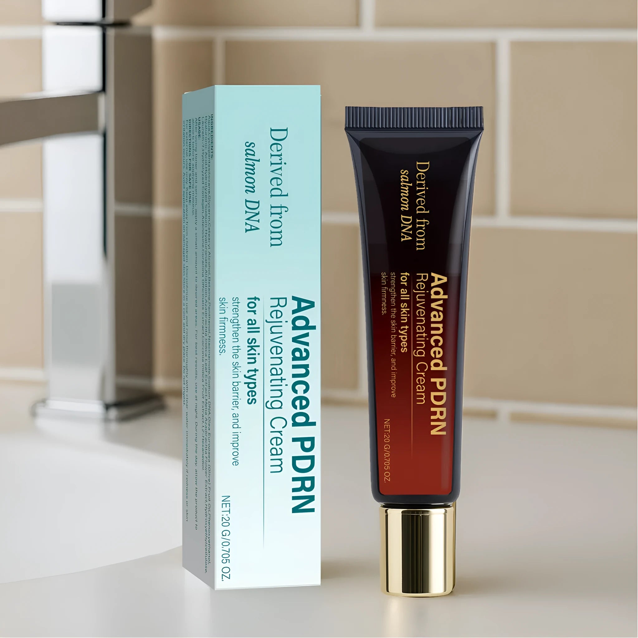 20ml skin moisturising cream tube with hydrating firming properties for wrinkle care