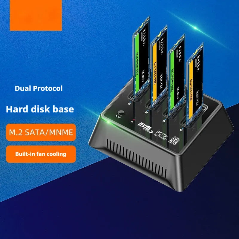 Aluminium alloy M2 dual protocol SSD base with European standard K30174P2 colour coding
