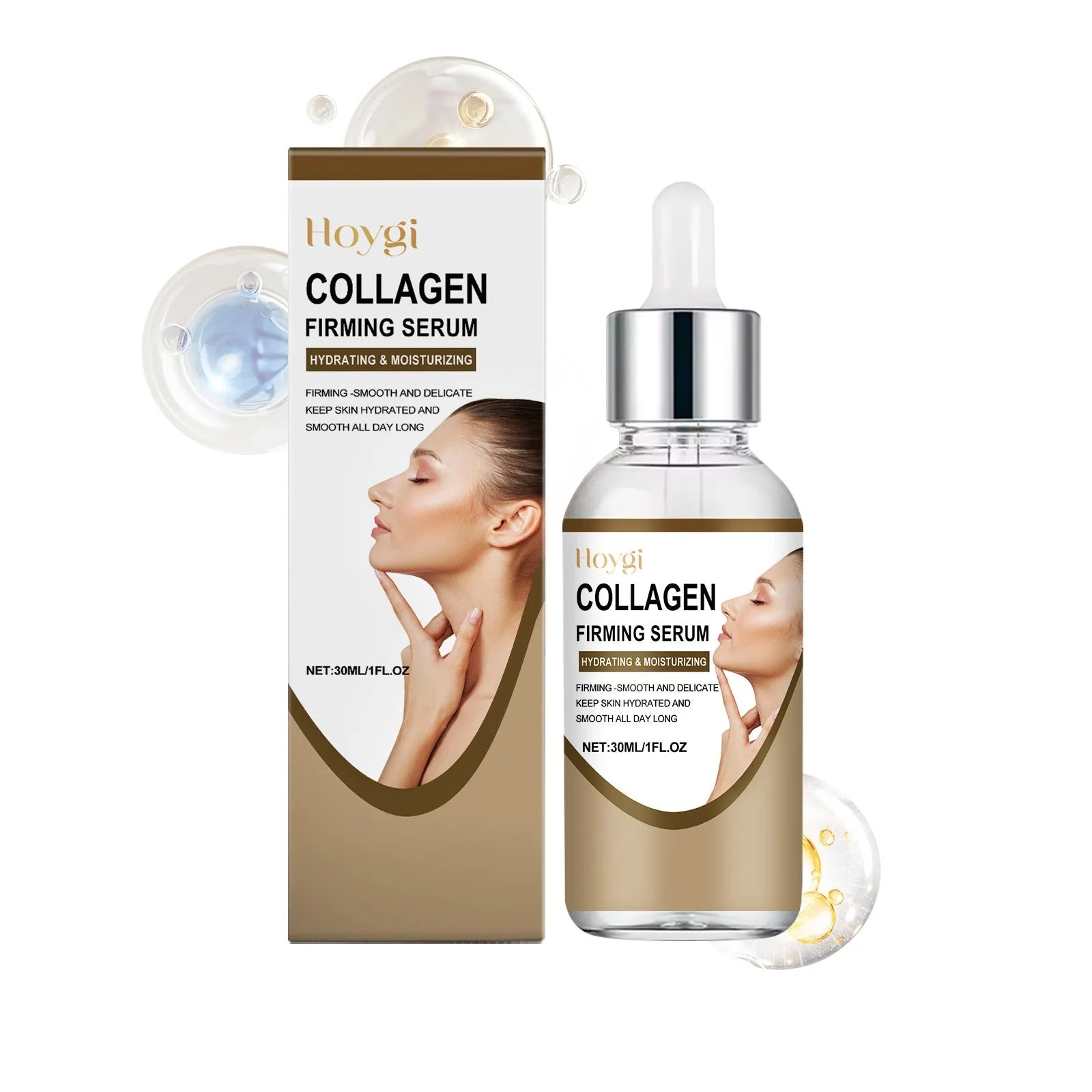 Collagen Firming Care Solution 30ml bottle with hyaluronic acid