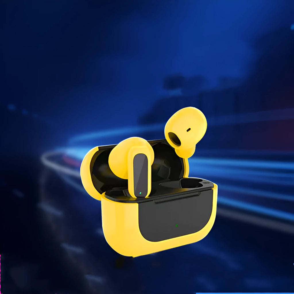 Jerry cartoon character themed wireless Bluetooth headphones in black, white, or yellow colour.