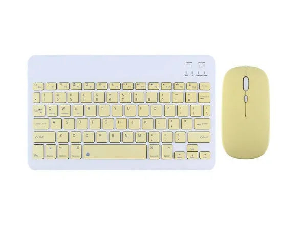 Bluetooth wireless keyboard with rechargeable battery in multiple colour options
