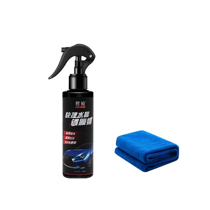 550ml automotive coating agent spray bottle with nanometer crystal wax formula for car paint protection