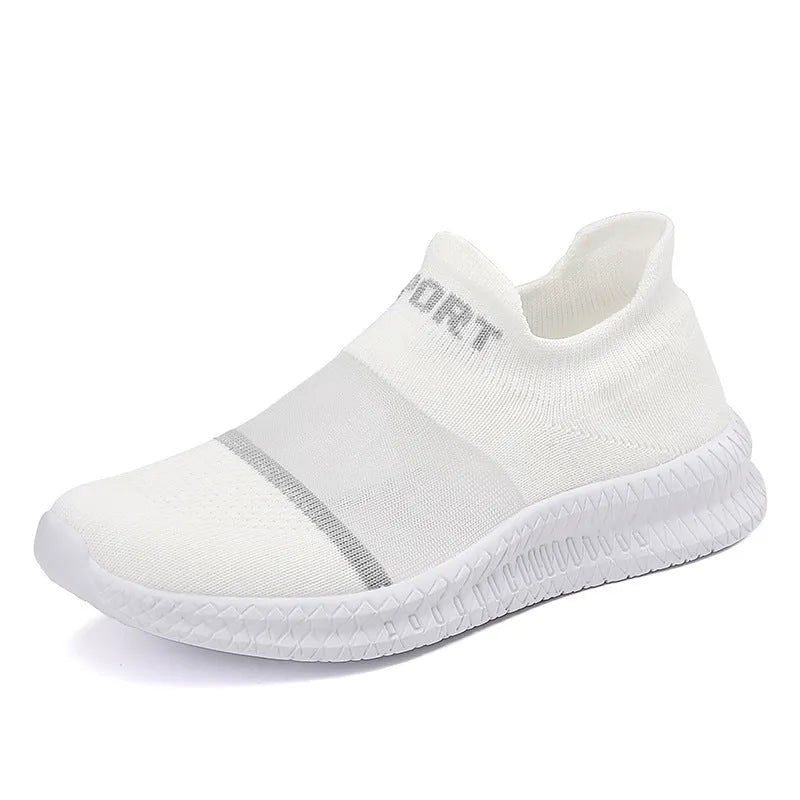 Breathable casual sock shoes with Flyknit upper in multiple colour options