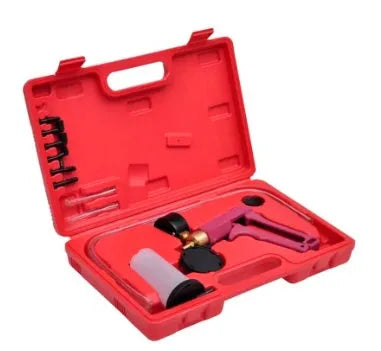 Manual vacuum air blow gun car repair tool with aluminium alloy construction for automotive workshop use