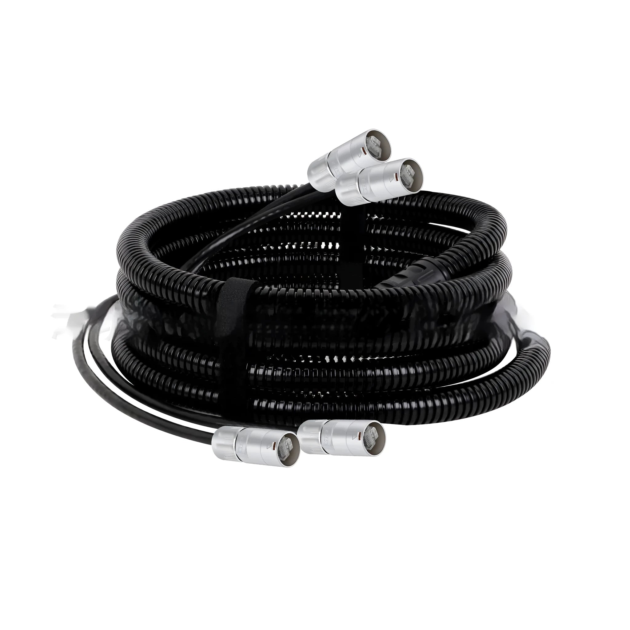 Cat5 and Cat6 Ethernet extension cable with RJ-45 connectors in various lengths from 1.5 to 25 metres